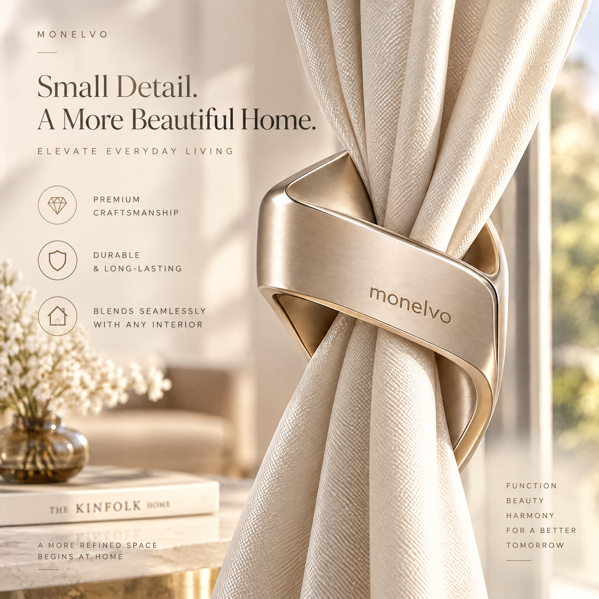 Monelvo™ Fold Loop Scarf Ring