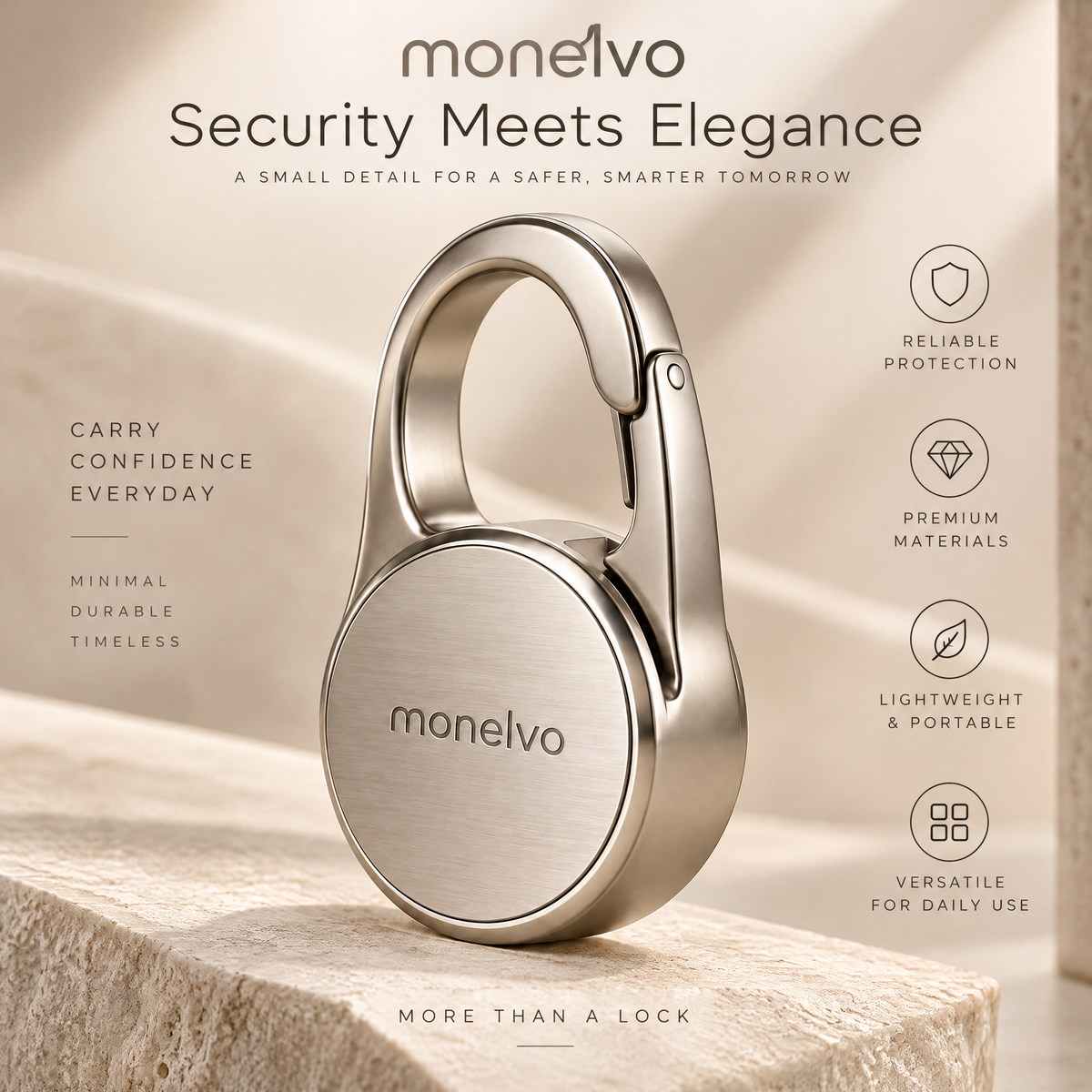 Monelvo™ Silent Dial Bangle Watch