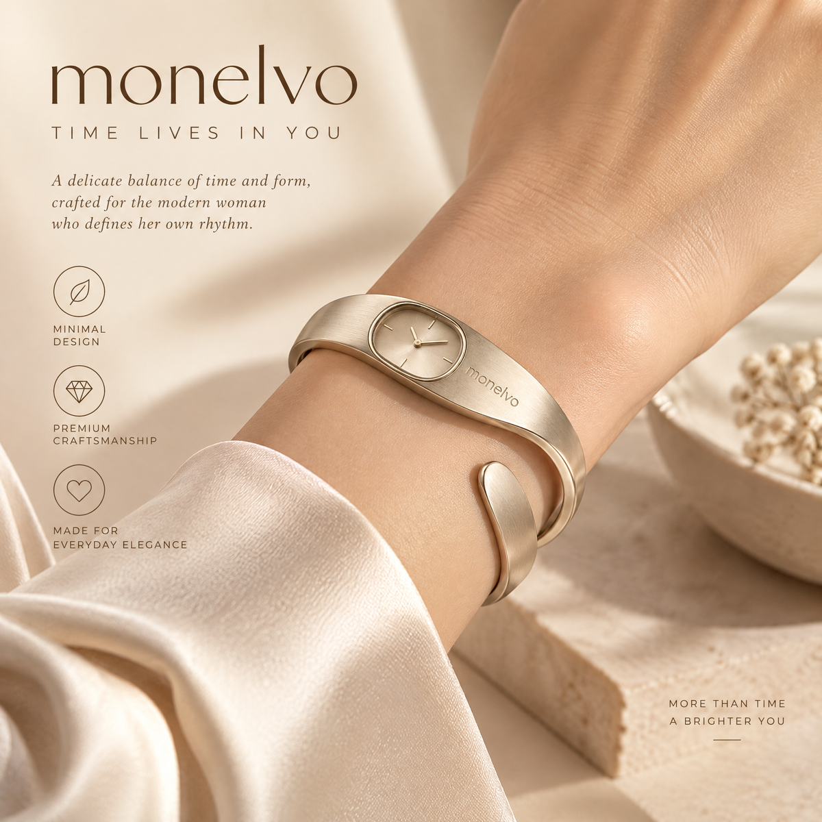 Monelvo™ Arc Handle Bag Charm